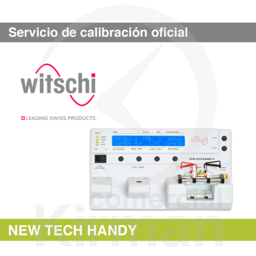 Imagen de Servicio de calibración para Witschi New Tech Handy