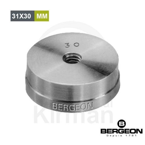 Imagen de Tas base reversible Bergeon en duraluminio de 31 x 30 mm