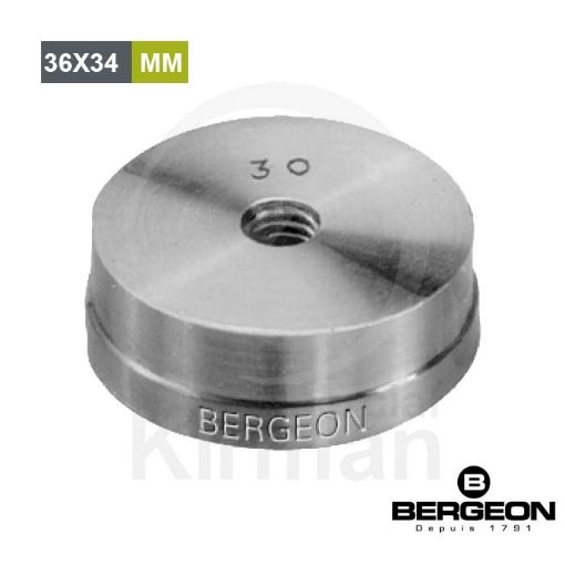 Imagen de Tas base reversible Bergeon en duraluminio de 36 x 34 mm
