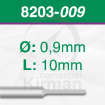 Imagen de Pack 2 Brocas diamantadas (8203) Ø:0.90 mm y L:10mm