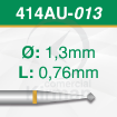 Imagen de Pack 2 fresas doble cono 90º de carburo (414AU) Ø:1.3mm