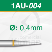 Imagen de Pack 6 fresas redondas de carburo (1AU) Ø:0.4mm