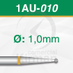Imagen de Pack 6 fresas redondas de carburo (1AU) Ø:1.0mm