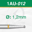 Imagen de Pack 6 fresas redondas de carburo (1AU) Ø:1.2mm