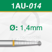 Imagen de Pack 6 fresas redondas de carburo (1AU) Ø:1.4mm