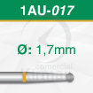 Imagen de Pack 6 fresas redondas de carburo (1AU) Ø:1.7mm