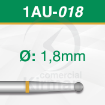 Imagen de Pack 6 fresas redondas de carburo (1AU) Ø:1.8mm