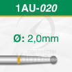 Imagen de Pack 6 fresas redondas de carburo (1AU) Ø:2.0mm