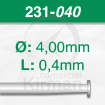 Imagen de Pack 6 sierras circulares de acero (231) Ø 4.0mm