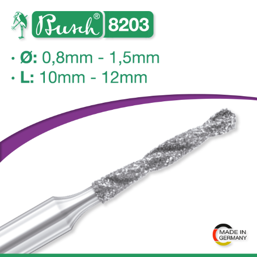 Imagen de Brocas diamantadas Busch - 8203