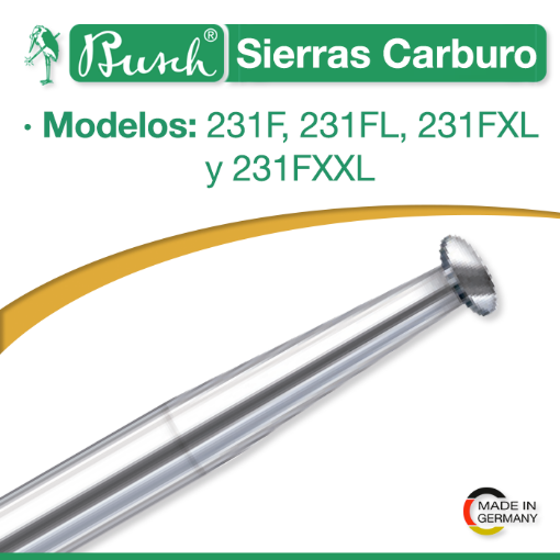 Imagen de Sierras circulares carburo Busch - 231F