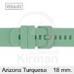 Imagen de Correa Smart Silicona Turquesa Arizona 18mm