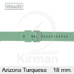 Imagen de Correa Smart Silicona Turquesa Arizona 18mm