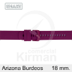 Imagen de Correa Smart silicona burdeos Arizona 18mm