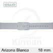 Imagen de Correa Smart silicona blanca Arizona 18mm