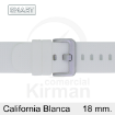 Imagen de Correa Smart silicona blanca California 18 mm