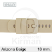 Imagen de Correa Smart silicona beige Arizona 18mm