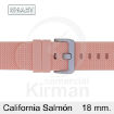 Imagen de Correa Smart silicona salmon California  18 mm