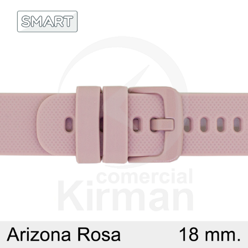 Imagen de Correa Smart silicona rosa Arizona 18mm