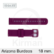 Imagen de Correa Smart silicona burdeos Arizona 18mm