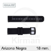 Imagen de Correa Smart silicona negra Arizona 18mm