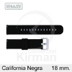 Imagen de Correa Smart silicona negra California 18 mm