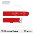 Imagen de Correa Smart silicona roja California 18 mm