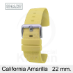 Imagen de Correa Smart silicona amarilla California 18 mm