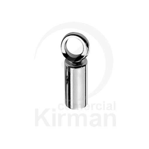 Imagen de Terminal liso con anilla 6 x 2.1 mm. (Ø) Plata 925
