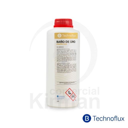 Baño de Oro Amarillo Paja Technoflux 1L