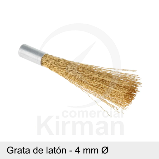 Imagen de Recambio de grata de latón para bolígrafo 4 mm Ø