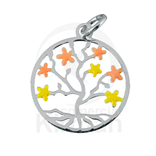 Imagen de Colgante Árbol de la Vida Primavera 15 MM PLATA 925