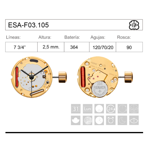 ETA ESA F03.105