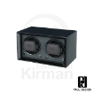 Caja rítmica doble Paul Design Gentlemen 2 negro para dos relojes automáticos.