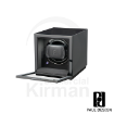 Watch Winder Paul Design Gentlemen 1D negro para carga de reloj automático.