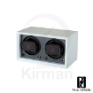 Caja rítmica doble Paul Design Gentlemen 2 blanco para dos relojes automáticos.