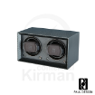 Watch Winder doble Paul Design Gentlemen 2 acabado carbono para carga de dos relojes automáticos.