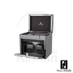 Caja rítmica Paul Design Gentlemen 2+3 negro, cargador para 2 relojes automáticos y joyero para 3 adicionales.