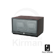 Imagen de Watch Winder Paul Design Gentlemen 2D Nogal - Caja Rítmica Doble Vertical y Compacta