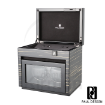 Imagen de Watch Winder Paul Design Gentlemen 2+3 Negro con Líneas - Caja Rítmica para 5 Relojes