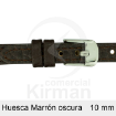 CORREA PIEL MARRÓN OSCURO