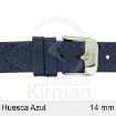 CORREA PIEL AZUL