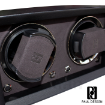 Imagen de Watch Winder Paul Design Petite 2 Negro - Caja Rítmica Doble en Piel Compacta