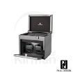 Caja rítmica Paul Design Gentlemen 2+3 en negro, cargador para 2 relojes y joyero para 3 piezas adicionales.
