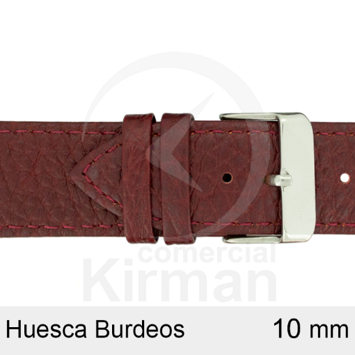 CORREA PIEL BURDEOS