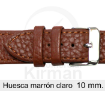 CORREA PIEL MARRÓN CLARO