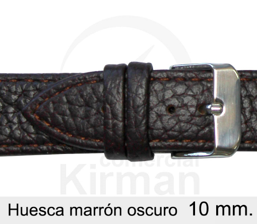 CORREA PIEL MARRÓN OSCURO