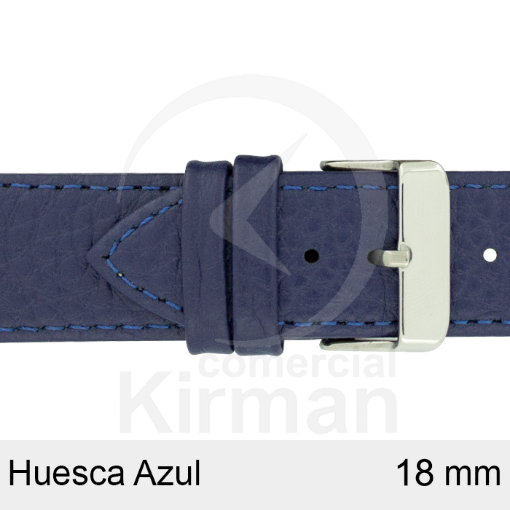 CORREA PIEL AZUL