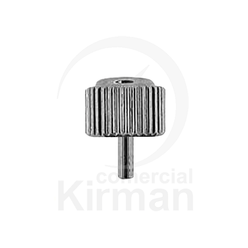 Imagen de Corona sumergible con cuello cromada R 90 Ø 6.50 T 200 mm