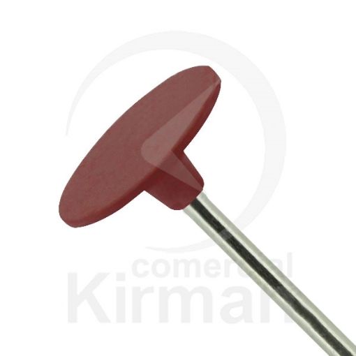 Pulidor montado en forma de disco marrón Ø 23x1 mm